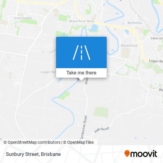Sunbury Street map