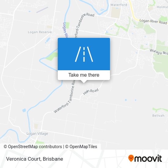 Veronica Court map