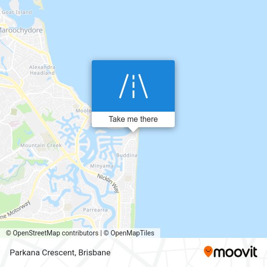 Parkana Crescent map