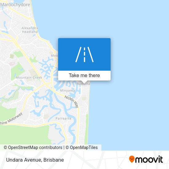 Undara Avenue map