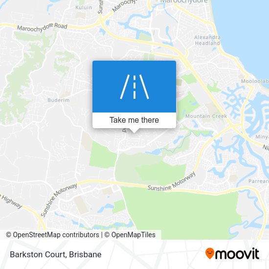 Barkston Court map