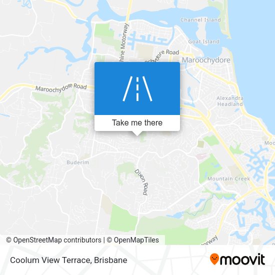 Coolum View Terrace map