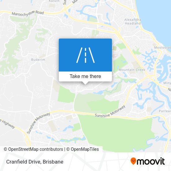 Cranfield Drive map