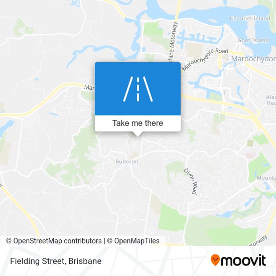 Fielding Street map