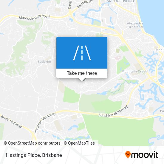 Hastings Place map