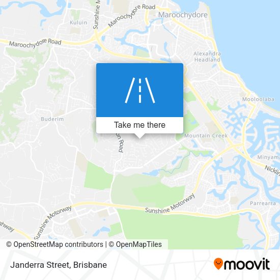 Janderra Street map