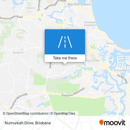 Numurkah Drive map