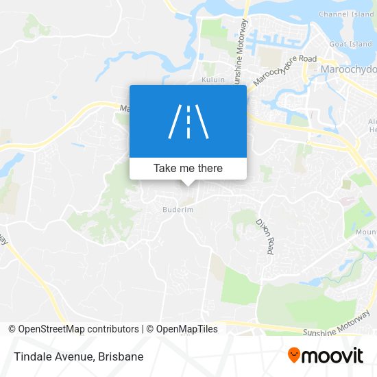 Tindale Avenue map