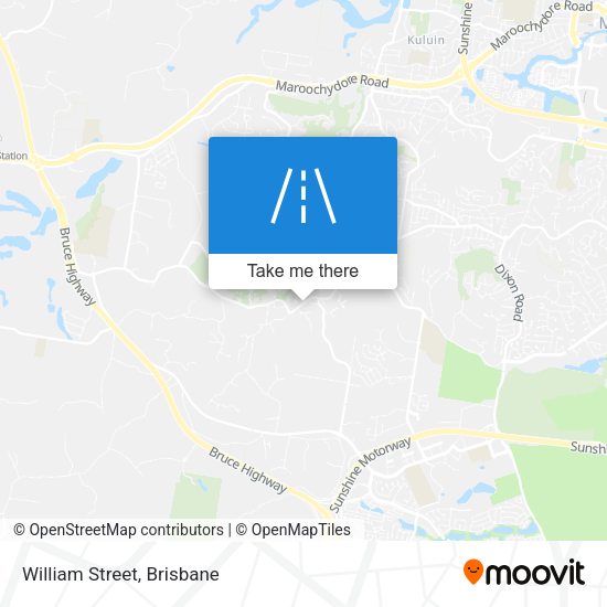 William Street map