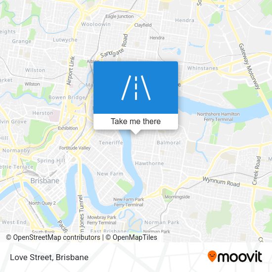 Love Street map