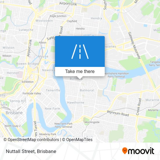 Nuttall Street map