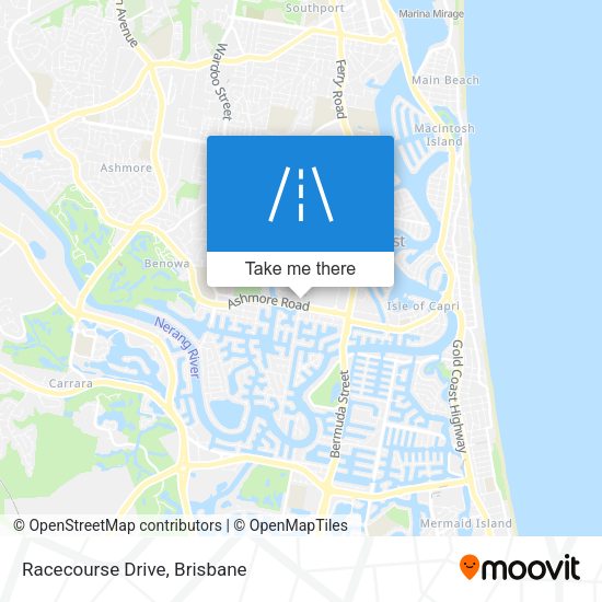 Racecourse Drive map