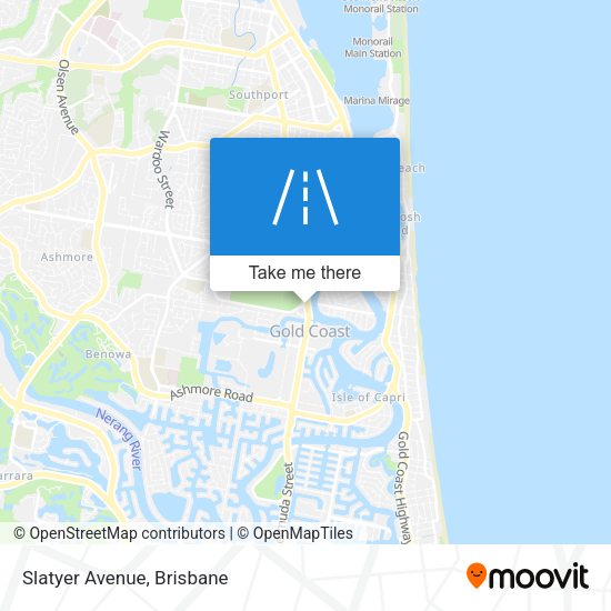 Slatyer Avenue map