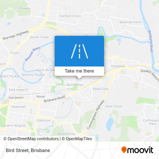 Bird Street map