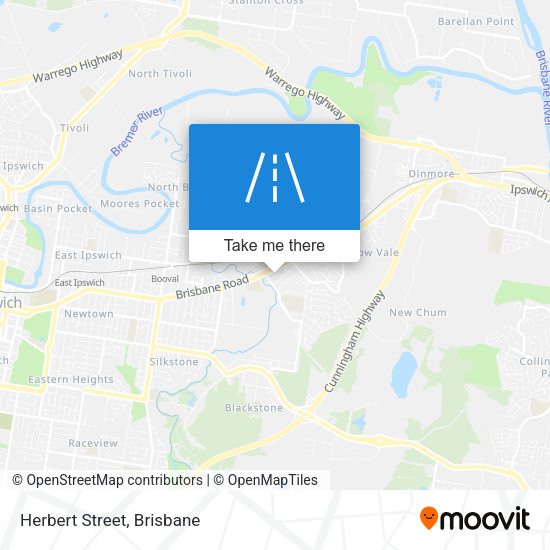 Herbert Street map