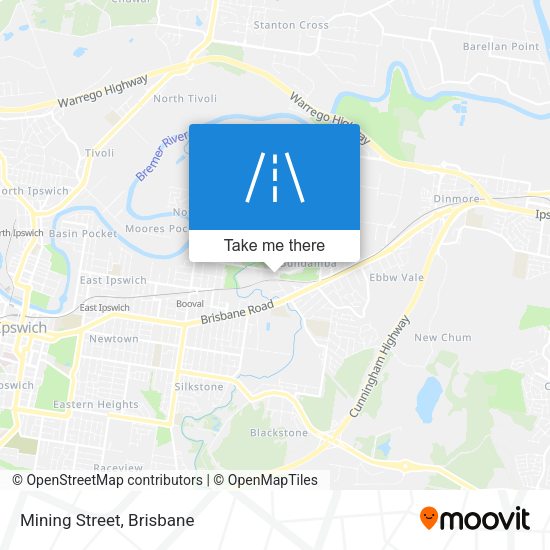 Mining Street map