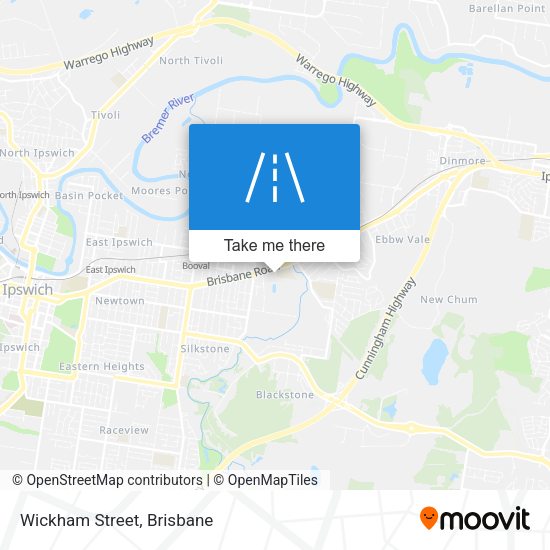 Wickham Street map
