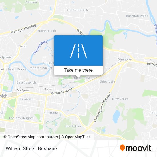 William Street map