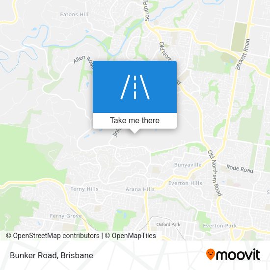Bunker Road map
