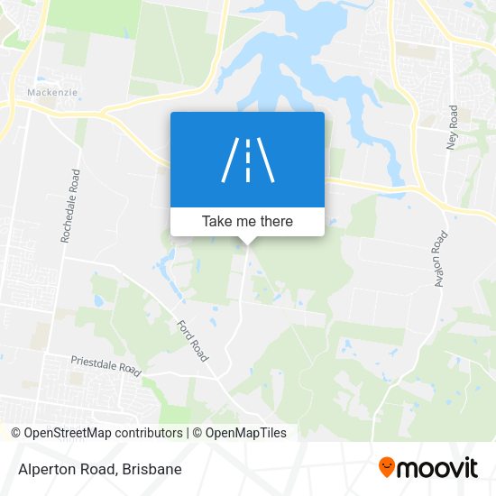 Alperton Road map
