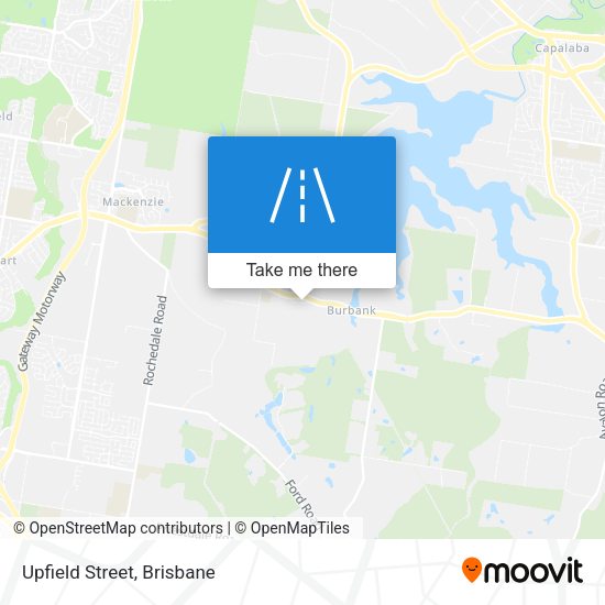 Upfield Street map