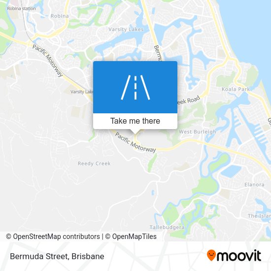Bermuda Street map