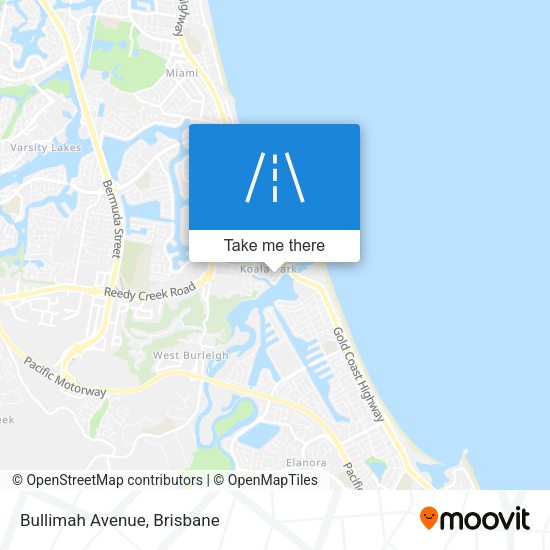 Bullimah Avenue map