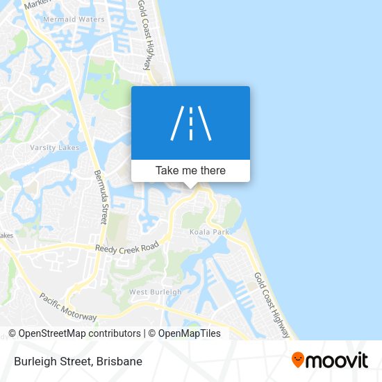 Burleigh Street map