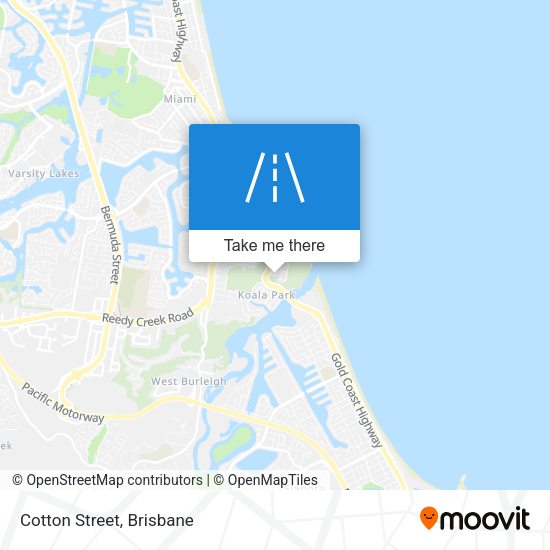 Cotton Street map
