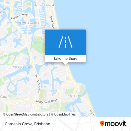 Gardenia Grove map