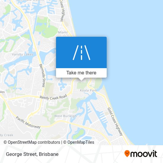 George Street map