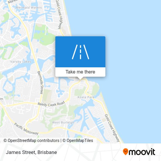 James Street map