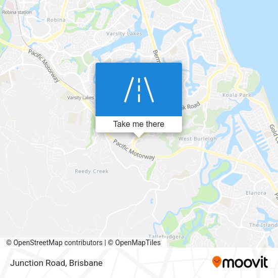 Junction Road map