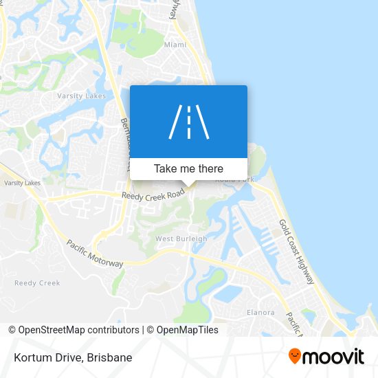 Kortum Drive map