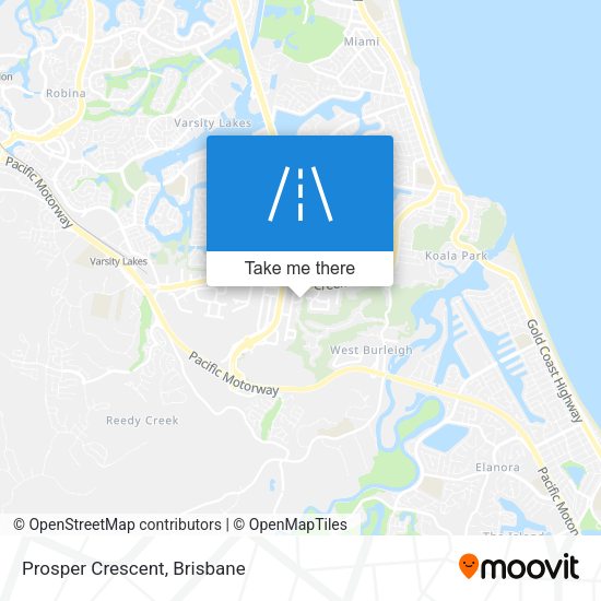 Prosper Crescent map