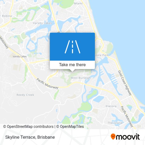 Skyline Terrace map