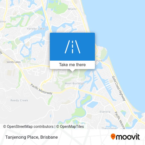 Tanjenong Place map