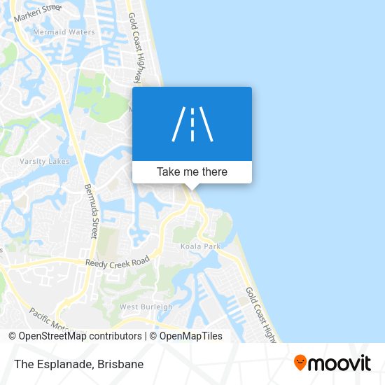 The Esplanade map