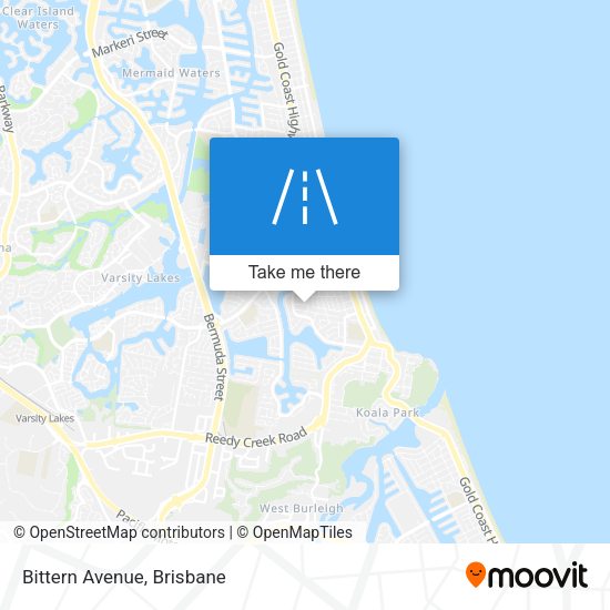 Bittern Avenue map