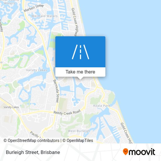 Burleigh Street map