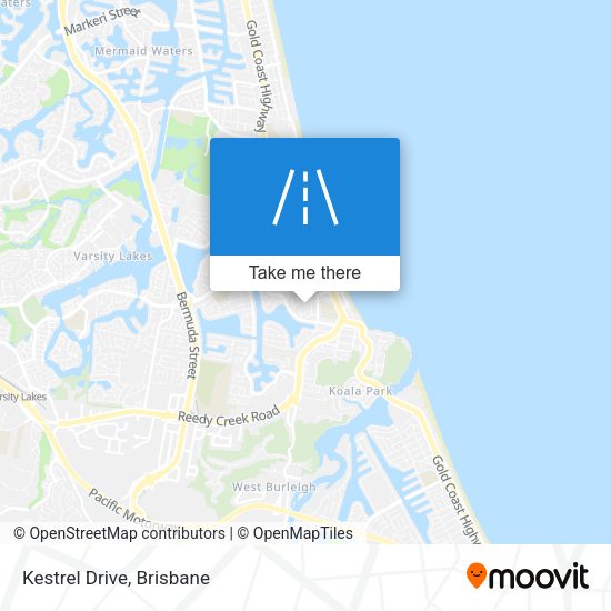Kestrel Drive map