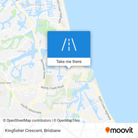 Kingfisher Crescent map
