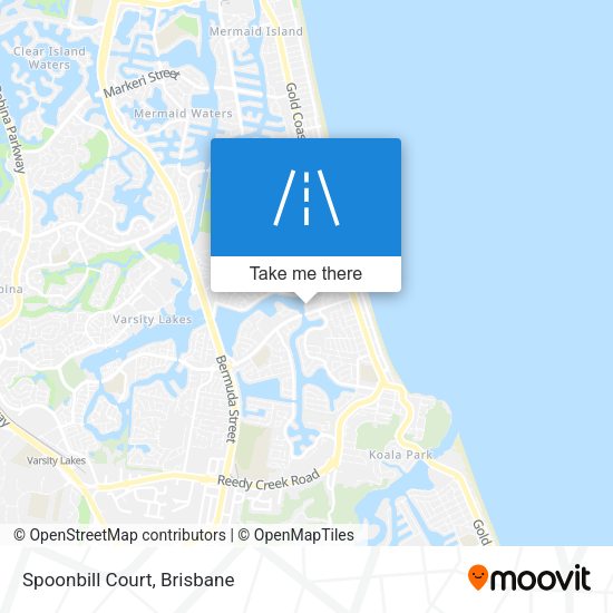Spoonbill Court map
