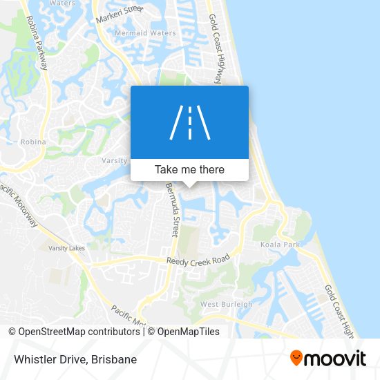 Whistler Drive map