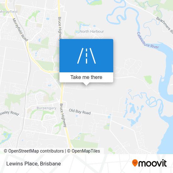 Lewins Place map