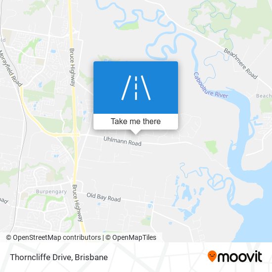 Thorncliffe Drive map