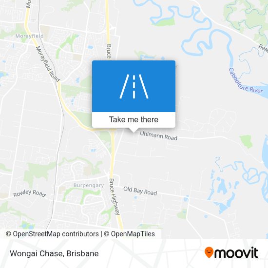 Wongai Chase map