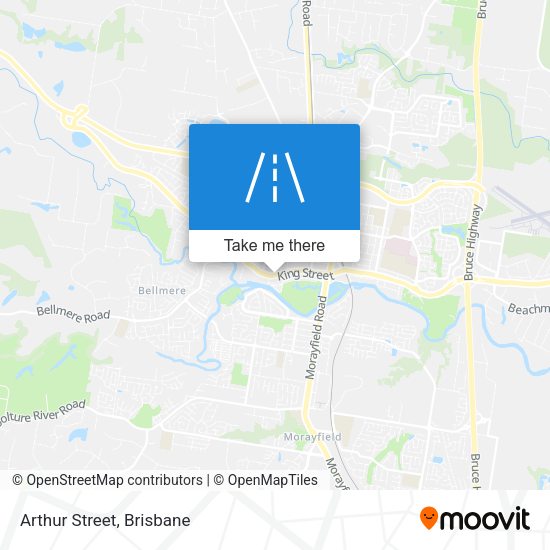 Arthur Street map