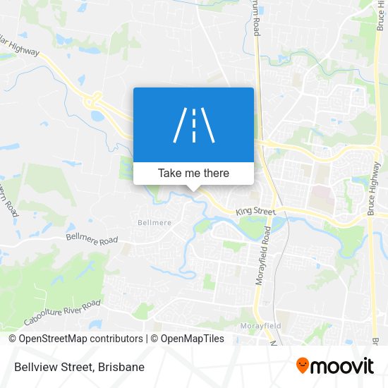 Bellview Street map