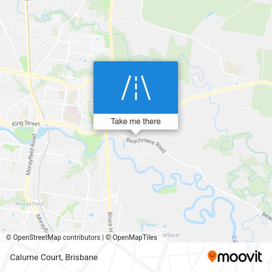 Calume Court map